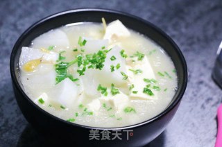 萝卜豆腐汤的做法