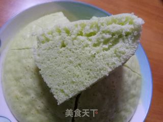 班兰口味蒸蛋糕的做法
