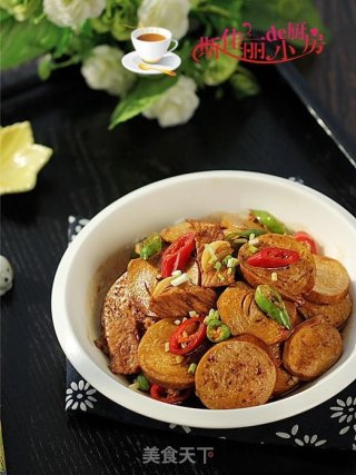 双椒素鸡炒肉片的做法