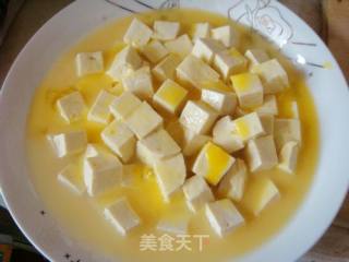 微波炉版--豆腐蒸蛋的做法步骤：5