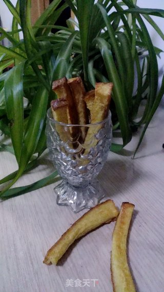 原味鸡蛋土司棒的做法