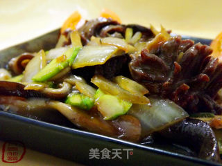 油爆鸡胗的做法步骤：12