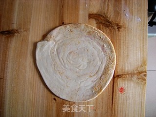 酥脆香辣千层饼的做法步骤：7