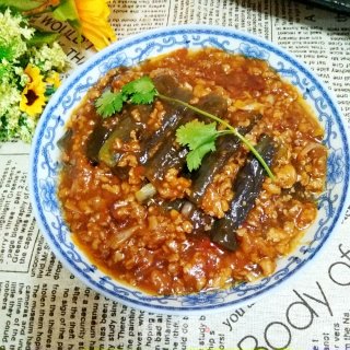 肉末茄条的做法