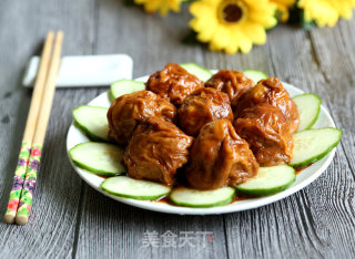 油面筋塞肉的做法