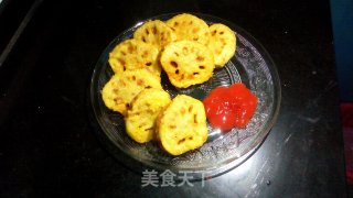 炸藕合的做法