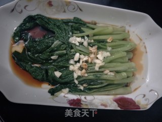 油浇广东菜心的做法