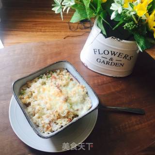 鸭煲焗饭