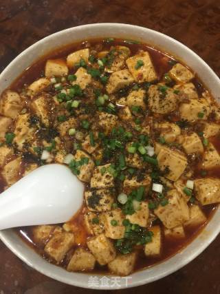 麻婆豆腐的做法