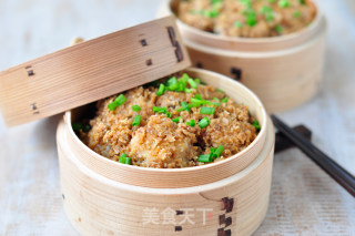 燕麦蒸排骨的做法