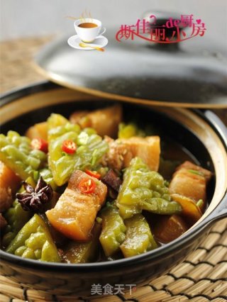 苦瓜红烧肉的做法