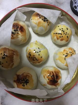 蛋黄酥的做法