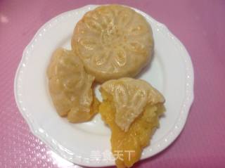 奶黄流沙月饼的做法