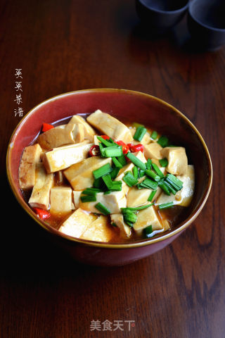 韭菜焖豆腐的做法