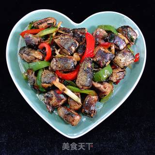 回锅秋刀鱼的做法