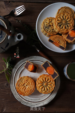广式红糖枣泥豆沙月饼的做法