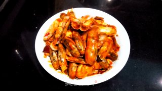 香辣炒蛏的做法