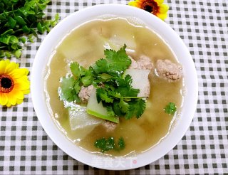冬瓜丸子汤的做法
