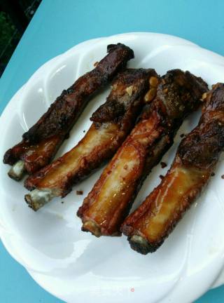 蒜香烤排骨的做法