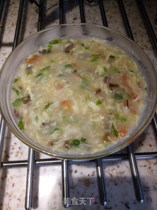 西红柿鸡蛋疙瘩汤的做法