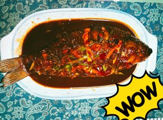 黄豆酱焖鲫鱼的做法