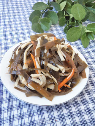 海带杏鲍菇的做法