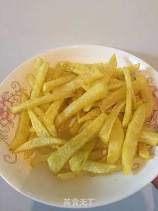 薯条简易版的做法