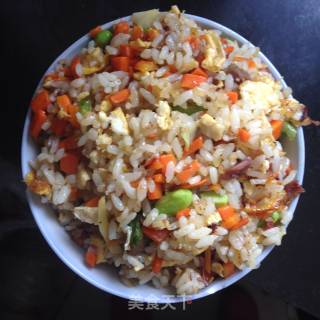 美味蛋炒饭的做法