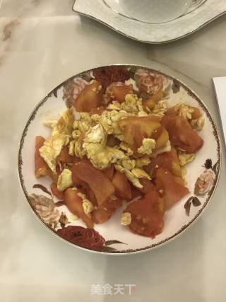 西红柿炒鸡蛋的做法