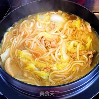 猪肉炖白菜粉条的做法