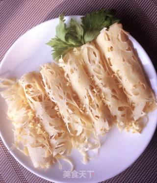 桂花蛋丝饼的做法