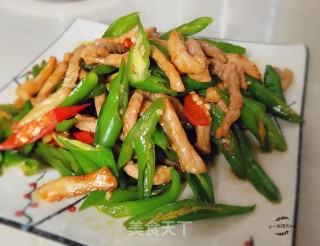杭椒肉丝的做法