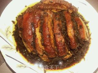 梅菜扣肉-醇香软糯的做法