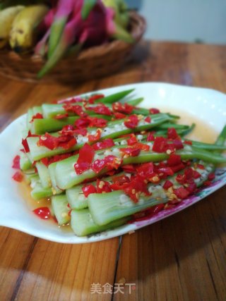 剁椒秋葵的做法
