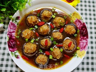 香菇酿肉的做法