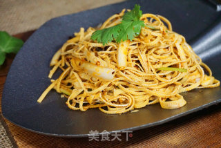 干豆腐白菜丝的做法