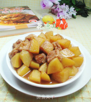 小油豆腐烧土豆的做法