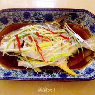 清蒸昌鱼????????的做法