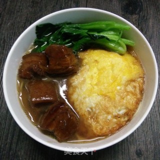 营养红烧肉面的做法