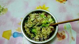 肉末蛋炒饭的做法