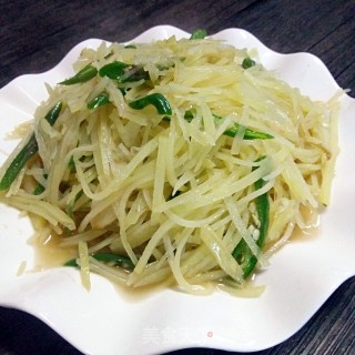青椒土豆丝的做法