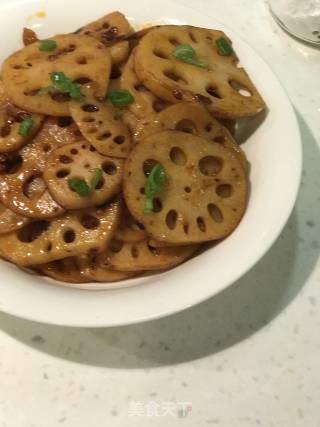 干锅藕片的做法