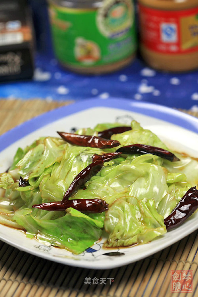 【湘菜】手撕包菜的做法