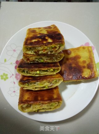萝卜豆芽菜卷的做法