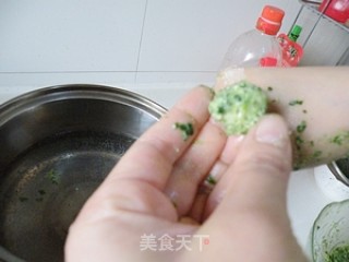 碧玉菠菜豆腐丸的做法步骤：11