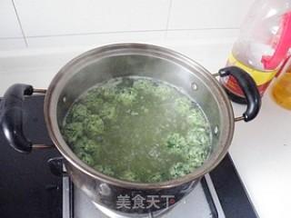 碧玉菠菜豆腐丸的做法步骤：14