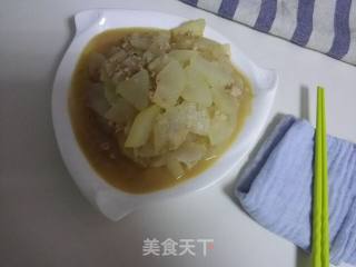 冬瓜肉末的做法