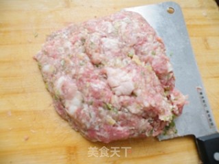 翡翠牛肉煎饺的做法步骤：2