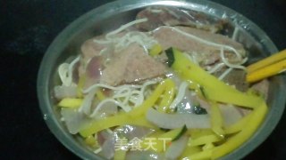 南瓜牛肉面条的做法