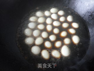 红烧鹌鹑蛋的做法步骤：3